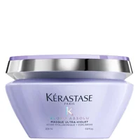 Kérastase Blond Absolu Masque Ultra-Violet: Anti-Brass Blonde Perfecting Purple Masque 200ml - undefined undefined