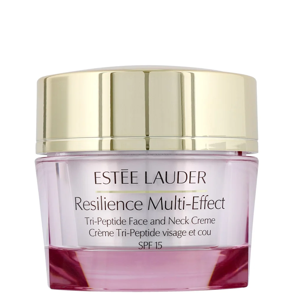 Estée Lauder Resilience Multi-Effect Tri-Peptide Face and Neck Creme For Dry Skin SPF15 50ml Image 1