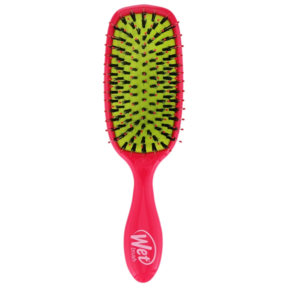 Wet Brush Detangling Shine Enhancer Solids Brush Pink Image 1