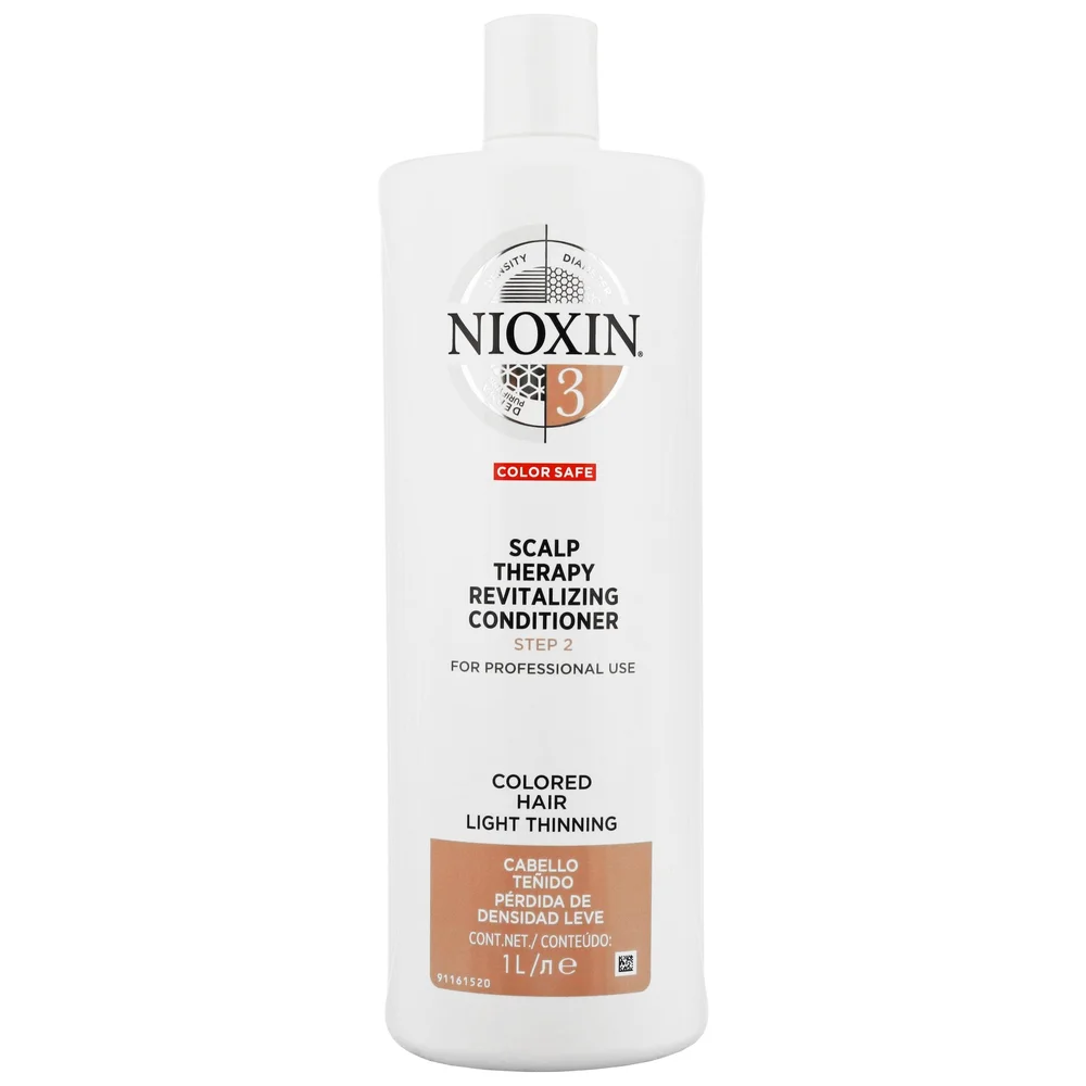 NIOXIN Conditioner System 3 Step 2 Color Safe Scalp Therapy Revitalizing 1000ml Image 1
