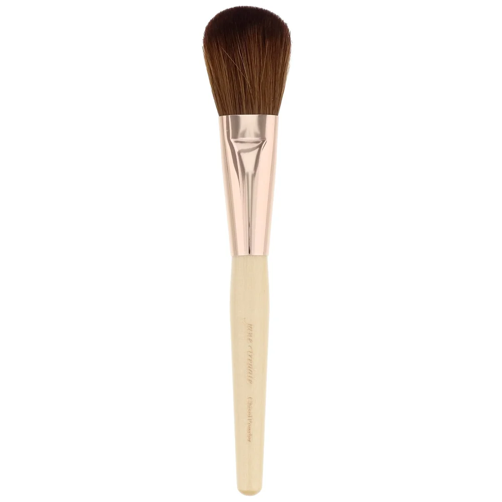 Jane Iredale Brushes Chisel Powder Brush Rose Gold Image 1