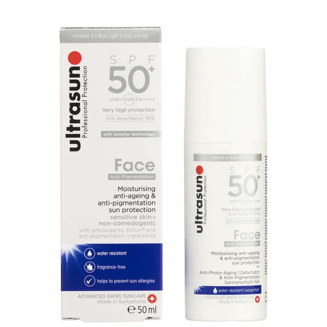 Ultrasun Face Moisturising Anti-Age & Anti-Pigmentation SPF50+ 50ml