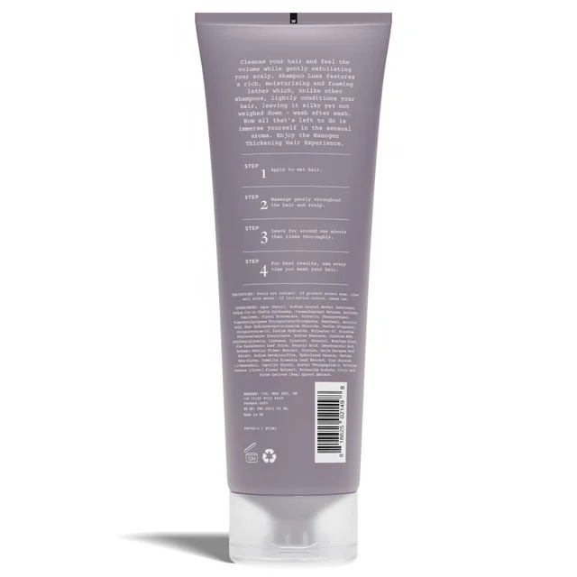Nanogen Hair Thickening Treatments for Women Shampoo Luxe Hair Thickening Experience 240ml