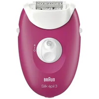 Braun Silk-épil Epilators Silk-épil 3 3-410 Epilator with 3 Extras including Shaver Head
