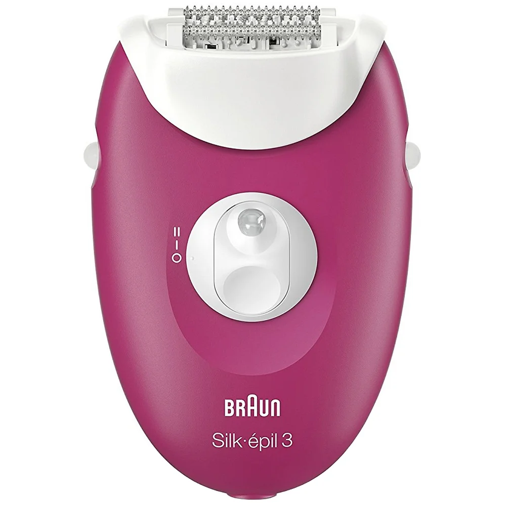 Braun Silk-épil Epilators Silk-épil 3 3-410 Epilator with 3 Extras including Shaver Head Image 1