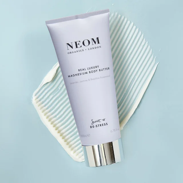 Neom Wellbeing London Scent To De-Stress Real Luxury Magnesium Body Butter 200ml