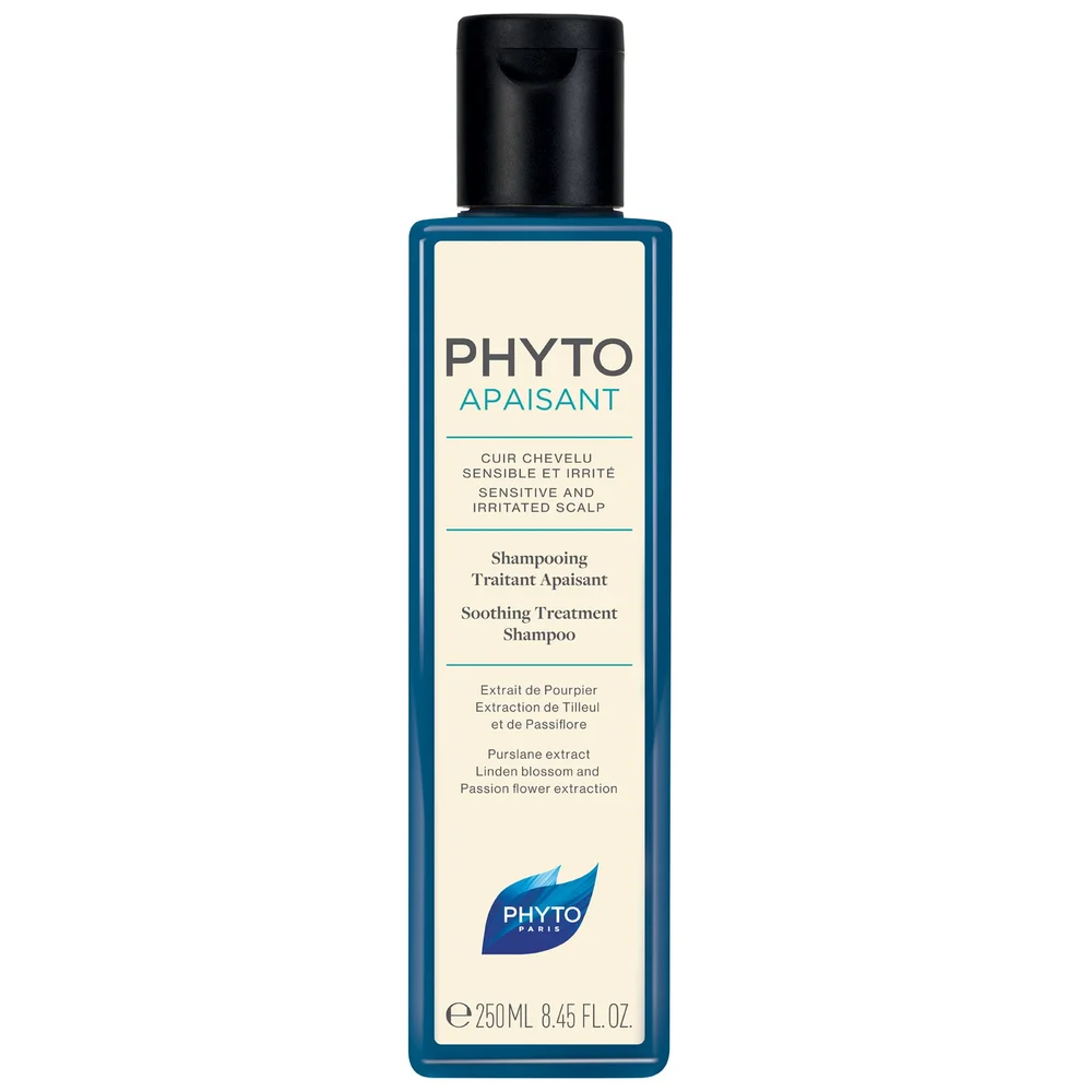 PHYTO PHYTOAPAISANT Soothing Treatment Shampoo For Sensitive & Irritated Scalp 250ml / 8.45 fl.oz. Image 1