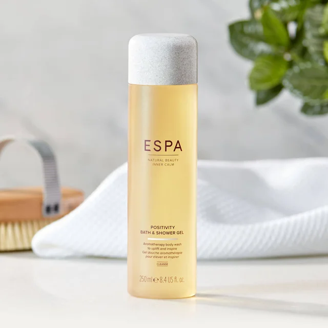 ESPA Natural Body Cleansers Positivity Bath & Shower Gel 250ml