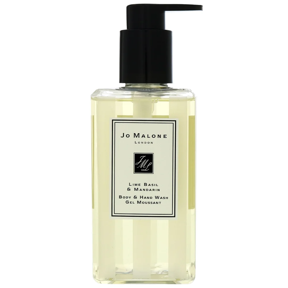 Jo Malone Lime Basil & Mandarin Body & Hand Wash 250ml Image 1