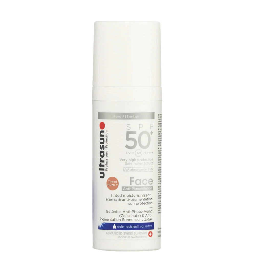 Ultrasun Face Tinted Anti-Pigmentation Sun Protection Honey SPF50+ 50ml Image 1