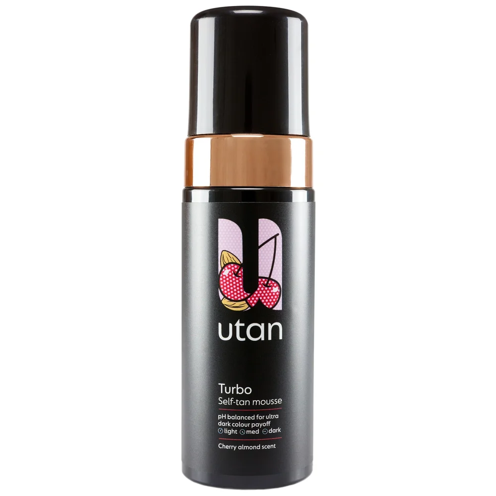 utan Body Cherry Almond Turbo (Self-tan Mousse) 150ml Image 1