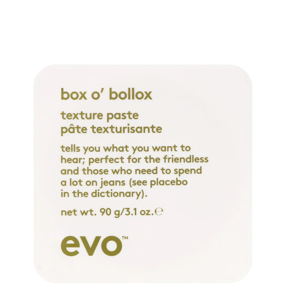 evo Hair Box O' Bollox Texture Paste 90g Image 1