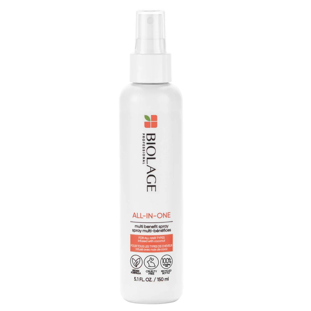 Biolage Styling All-In-One Coconut Infusion Multi-Tasking Leave-In Spray for All Hair Types 150ml Image 1