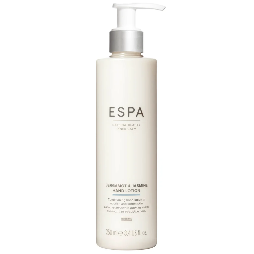 ESPA Bergamot & Jasmine Hand Lotion 250ml Image 1