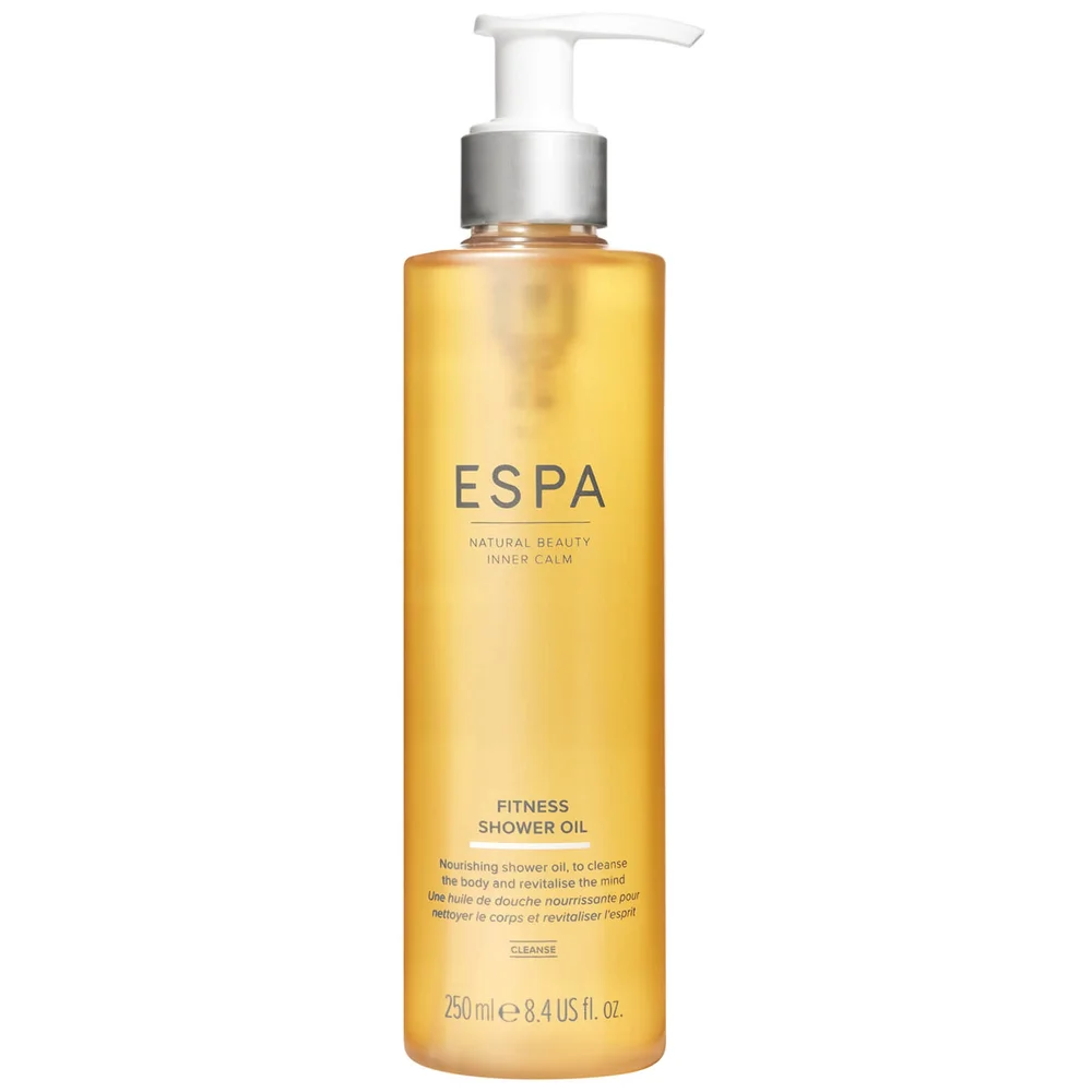 ESPA Natural Body Cleansers Fitness Shower Oil 250ml Image 1