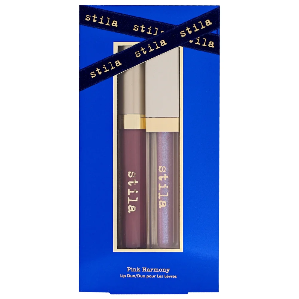 Stila Gifts & Sets Pink Harmony Liquid Lipstick & Lip Gloss Set Image 1