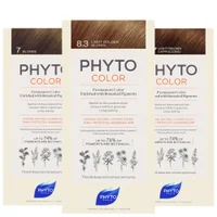PHYTO PHYTOCOLOR: Permanent Hair Dye Shade: 7.3 Golden Blonde