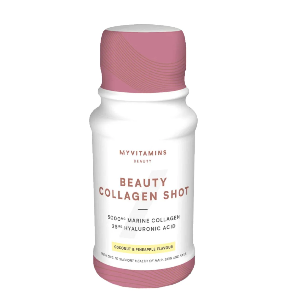 Myvitamins Wellbeing Collagen Beauty Shot Coconut Pineapple 12 x 60ml Image 1