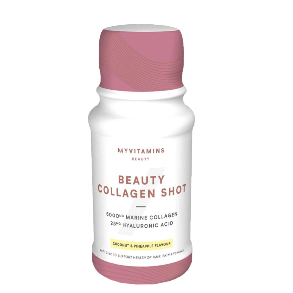Myvitamins Wellbeing Collagen Beauty Shot Coconut Pineapple 12 x 60ml Image 1