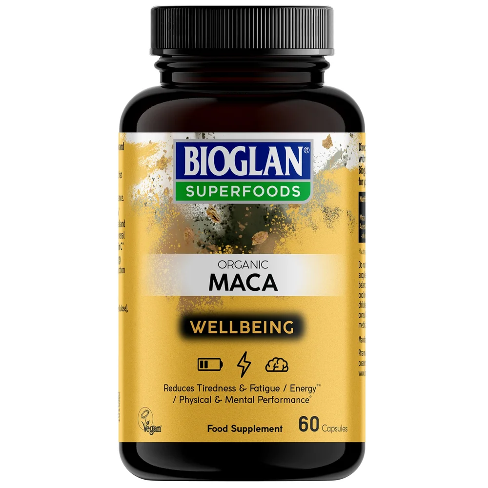 Bioglan Super Foods Organic Maca Capsules x 60 Image 1