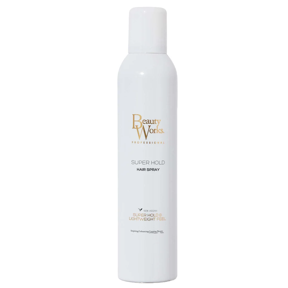 Beauty Works Styling Super Hold Hair Spray 300ml Image 1