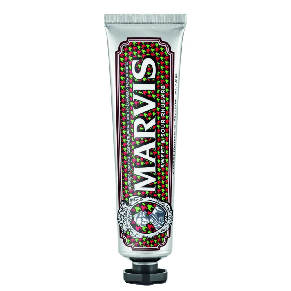 Marvis Toothpastes Sweet & Sour Rhubarb Toothpaste 75ml Image 1