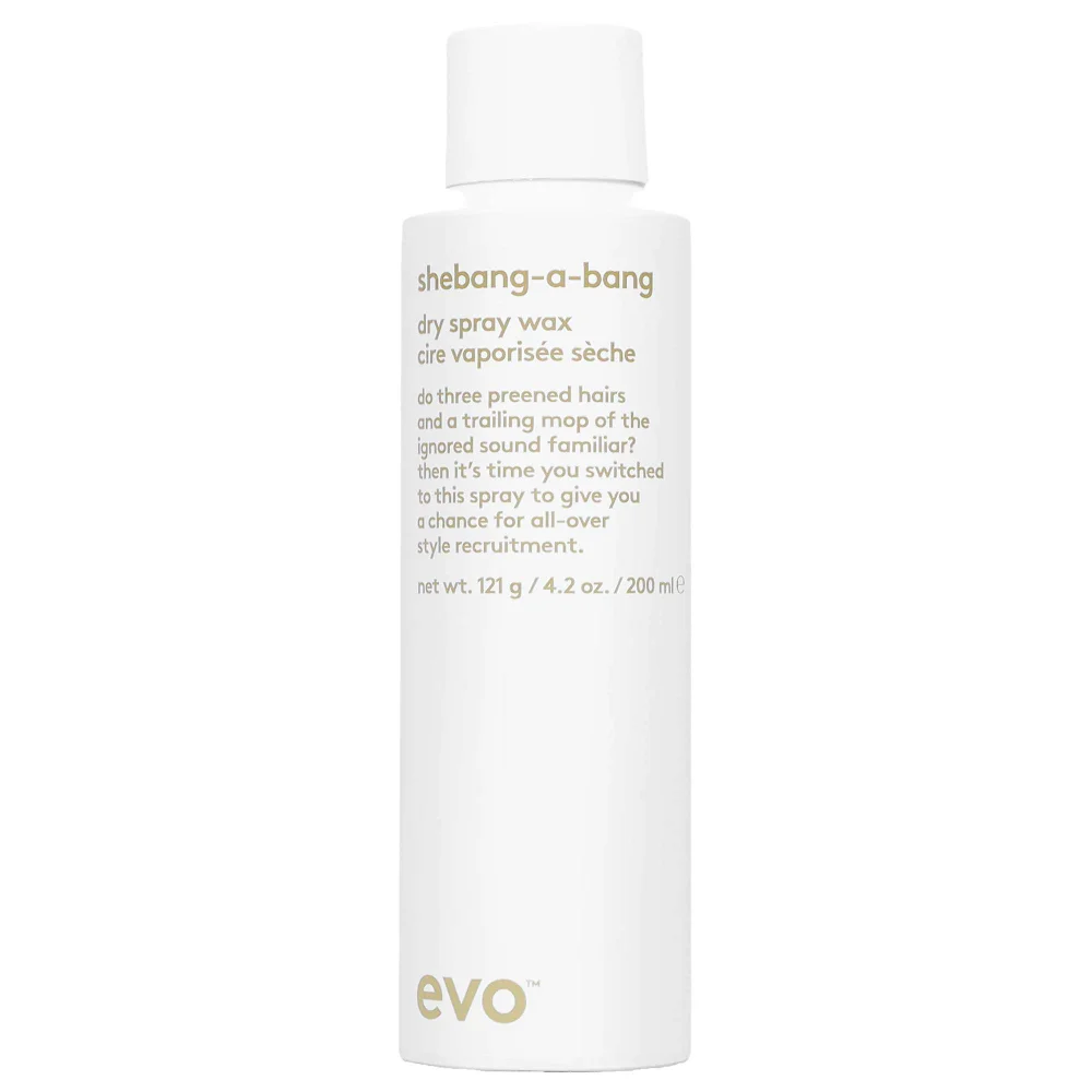 evo Hair Shebang-a-Bang Dry Spray Wax 200ml Image 1