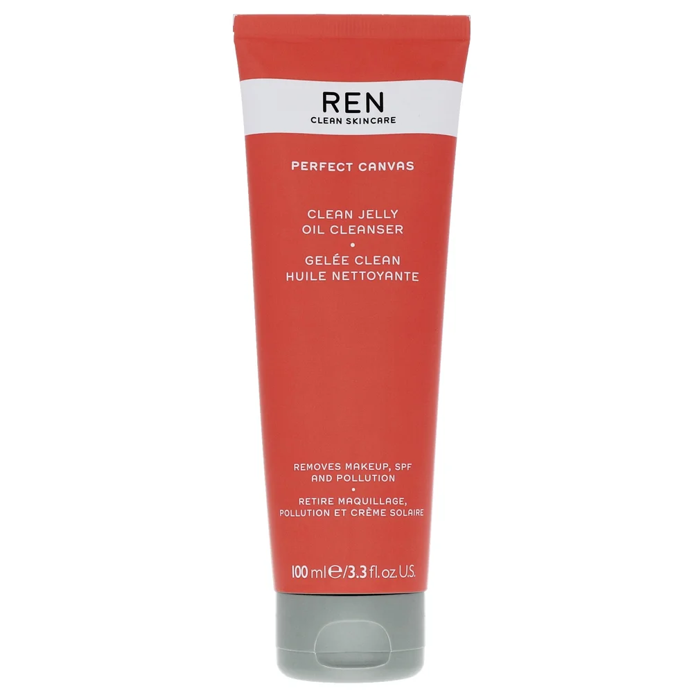 REN Clean Skincare Face Perfect Canvas Clean Jelly Oil Cleanser 100ml / 3.3 fl.oz. Image 1