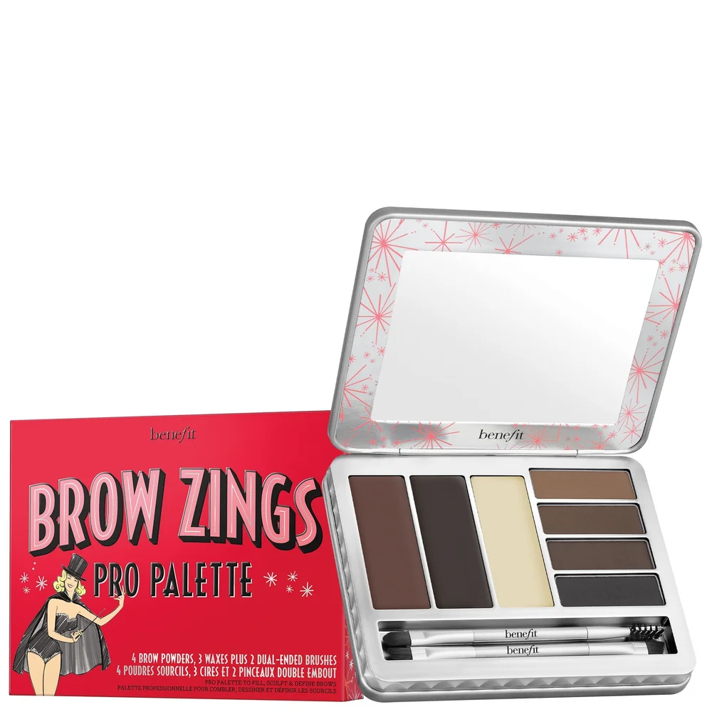 benefit Brow Zings Pro Palette Medium-Deep Palette Image 1