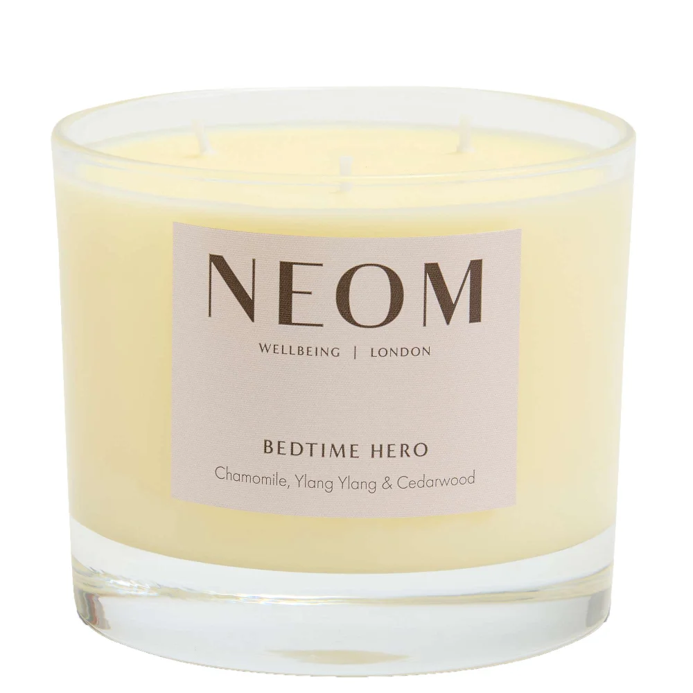 Neom Wellbeing London Scent To Sleep Bedtime Hero 3 Wick Candle (3 Wick) 420g Image 1
