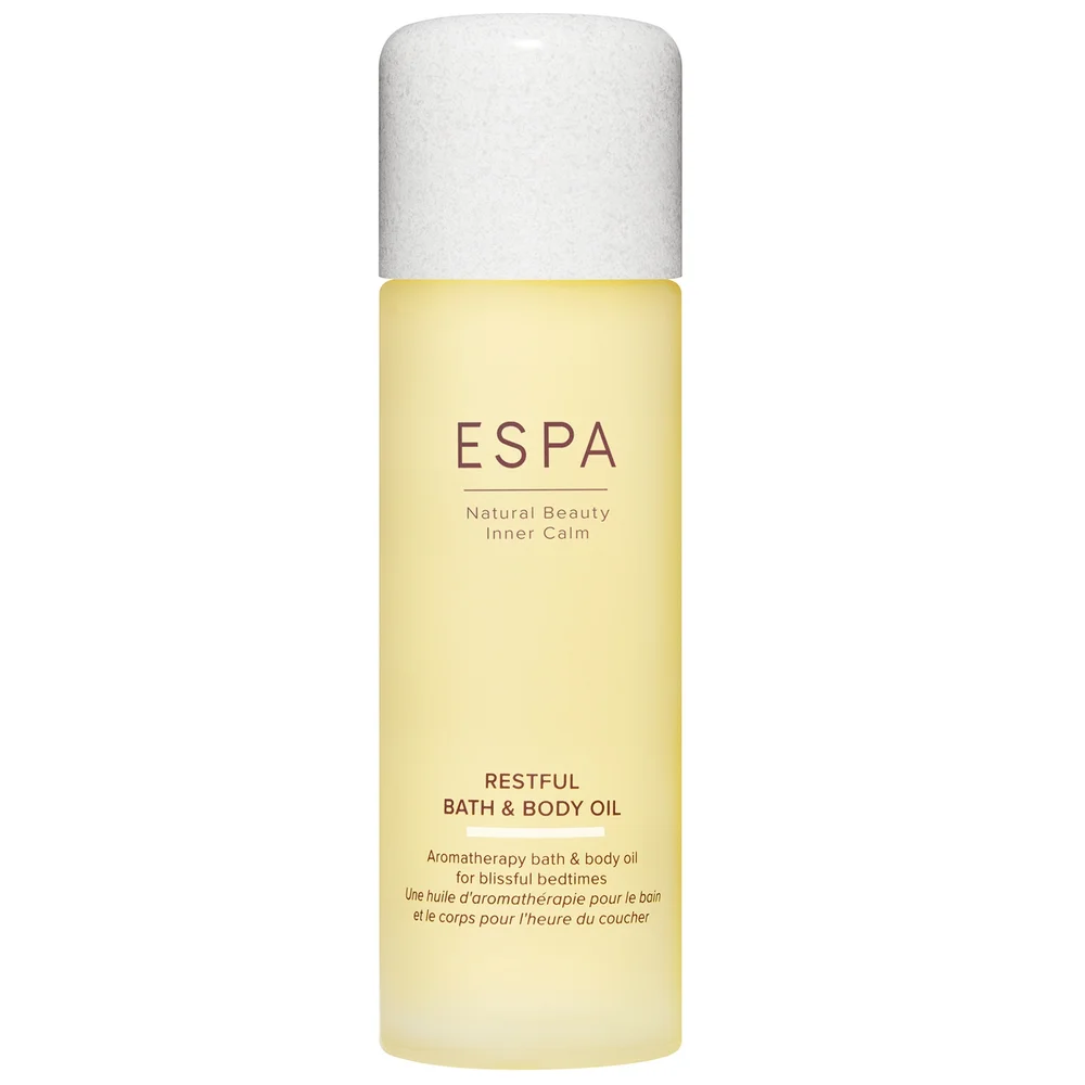 ESPA Bath & Body Oils Restful Bath & Body Oil 100ml Image 1