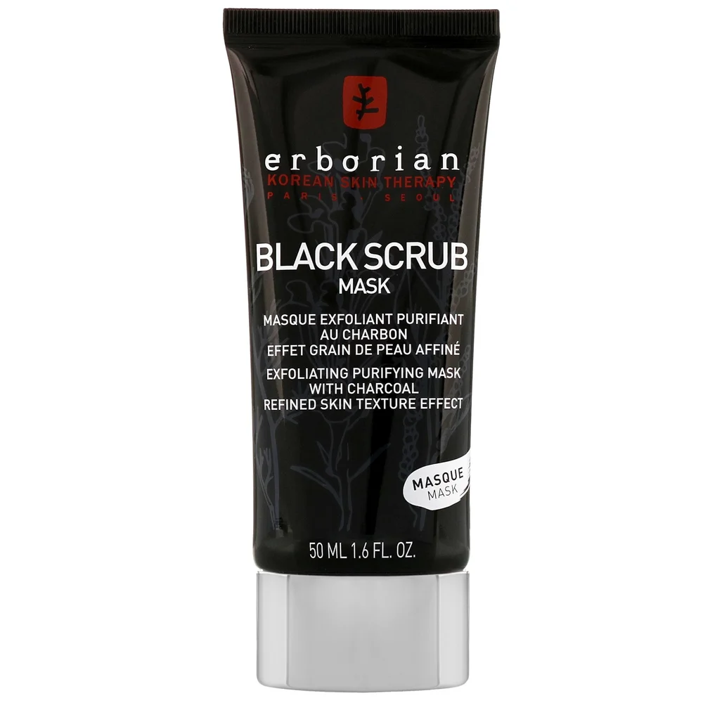 Erborian Masks Black Scrub Exfoliating Purifying Mask with Charcoal 50ml Image 1