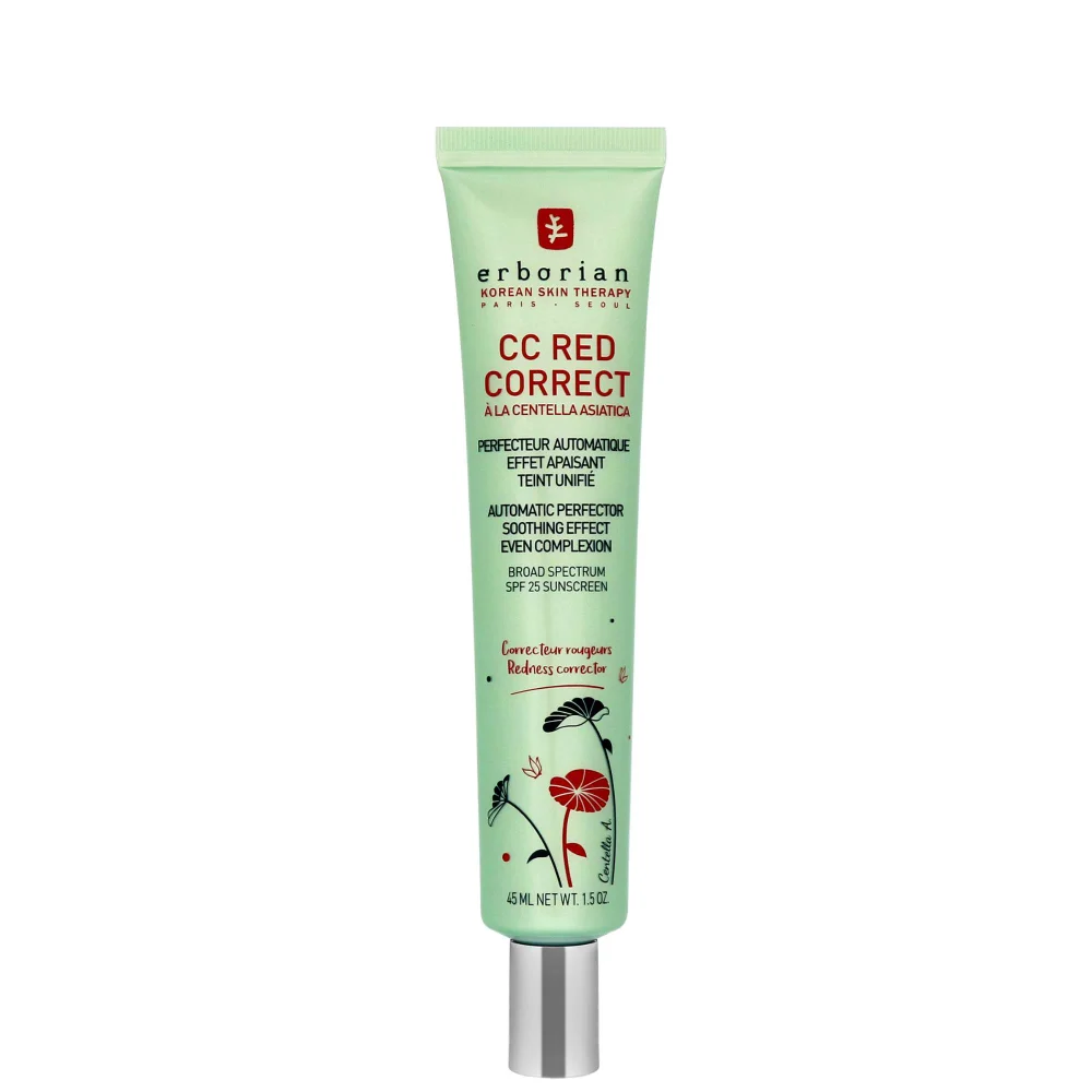 Erborian CC Red Correct SPF25 Automatic Perfector Soothing Effect Even Complexion 45ml Image 1