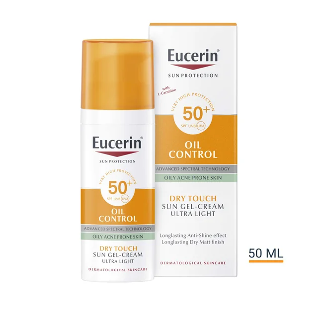 Eucerin Face Oil Control Sun Gel-Cream Dry Touch SPF50+ 50ml
