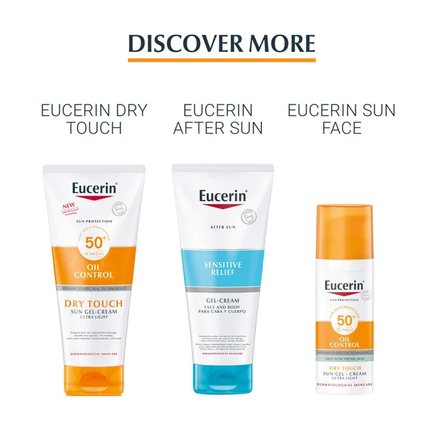 Eucerin Gel Cream Dry Touch SPF50+ 200ml