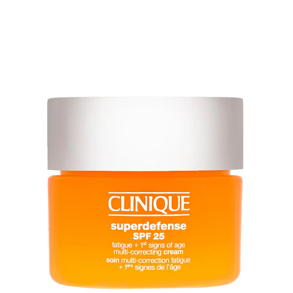 Clinique Superdefense Fatigue + 1st Signs of Age Multi-Correcting Cream for Very Dry to Dry Combination Skin SPF25 30ml Image 1