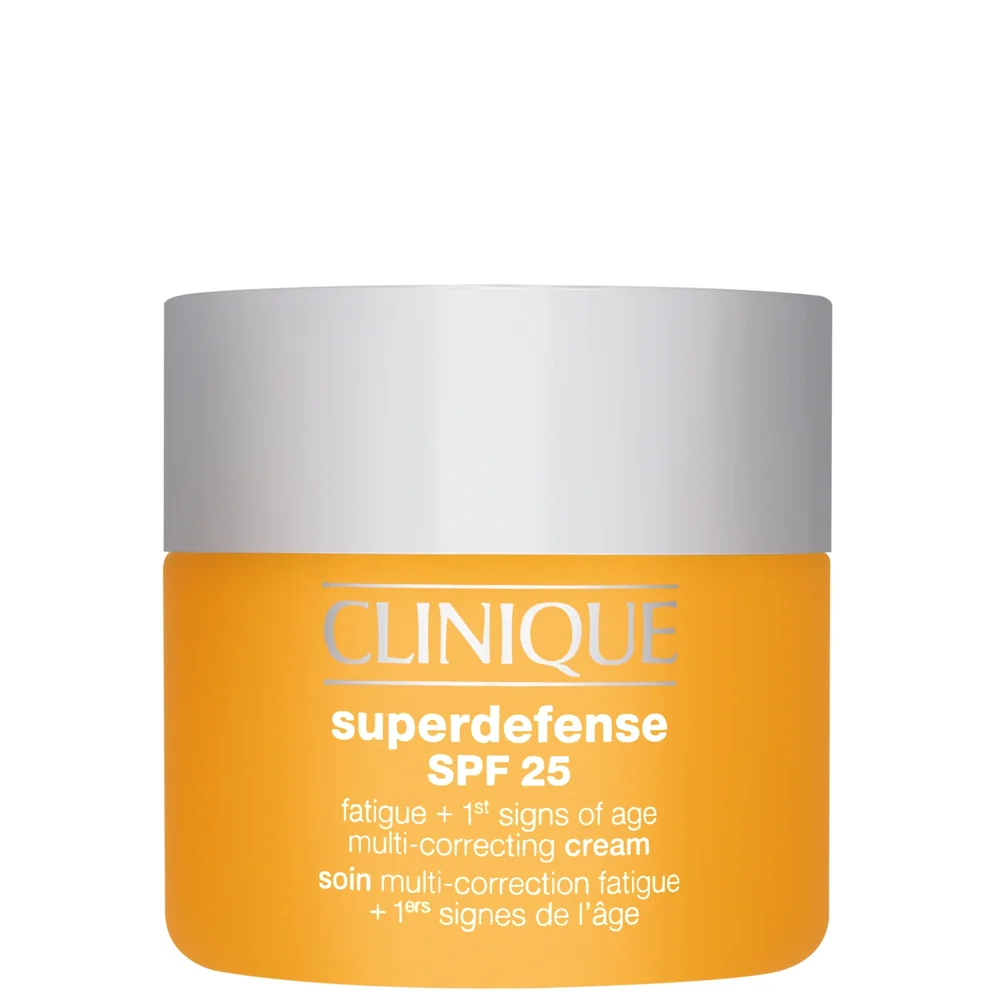 Clinique Superdefense Fatigue + 1st Signs of Age Multi-Correcting Cream for Very Dry to Dry Combination Skin SPF25 50ml Image 1