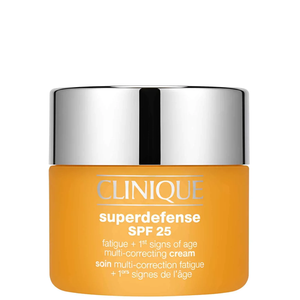 Clinique Superdefense Fatigue + 1st Signs of Age Multi-Correcting Cream for Very Dry to Dry Combination Skin SPF25 50ml Image 1
