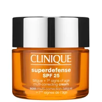 Clinique Superdefense Fatigue + 1st Signs of Age Multi-Correcting Cream for Combination Oily to Oily Skin SPF25 50ml