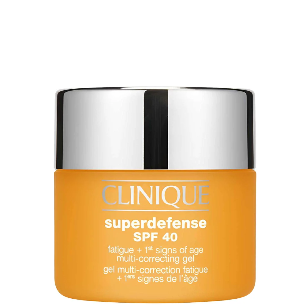 Clinique Superdefense Fatigue + 1st Signs of Age Multi-Correcting Gel SPF40 50ml Image 1