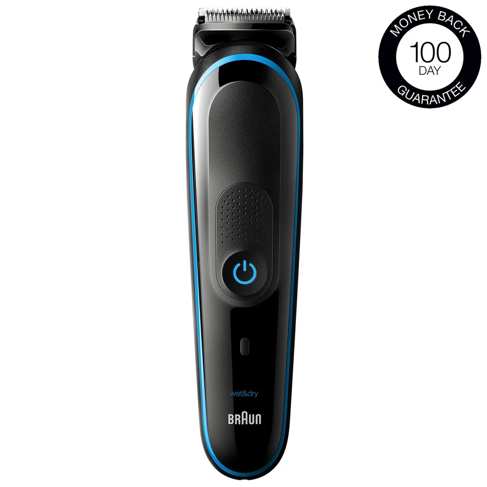 Braun Trimmers All-in-one Trimmer MGK5280 9-in-1 Trimmer with 7 Attachments and Gillette Fusion5 ProGlide Razor Image 1