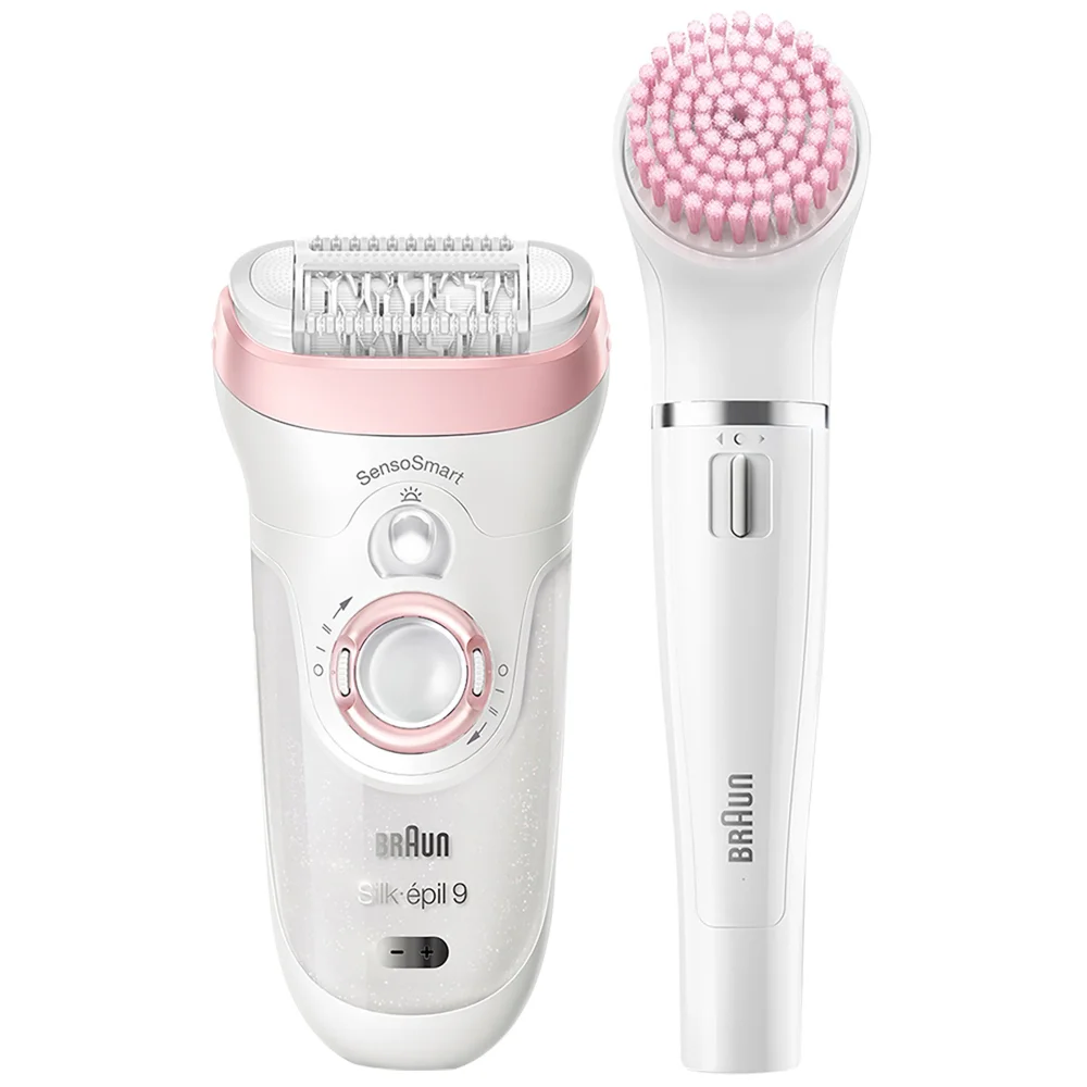 Braun Silk-épil Epilators Silk-épil Beauty Set 9 9/985 BS Wet & Dry Epilator with 8 Extras including Braun FaceSpa Image 1