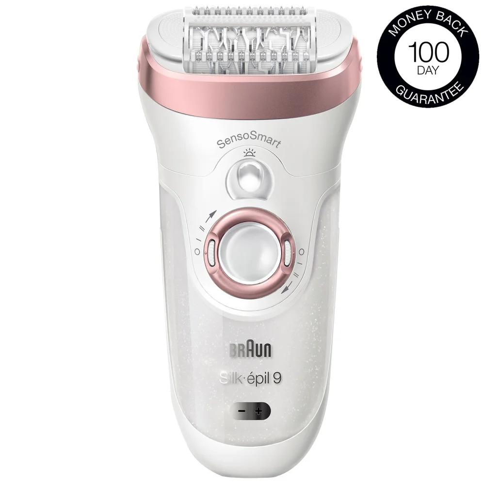 Braun Silk-épil Epilators Silk-épil 9 SensoSmart 9/890 Wet & Dry Epilator with 4 Extras including Silk-épil 3in1 Trimmer Image 1