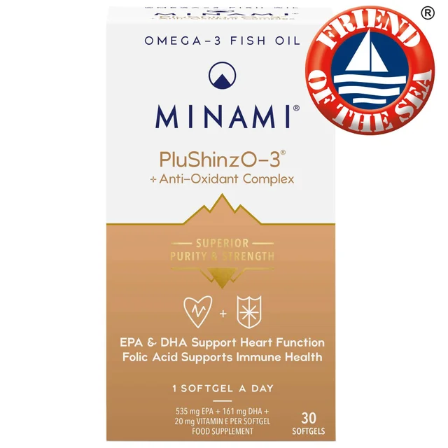 MINAMI PluShinzO-3 Softgels x 30