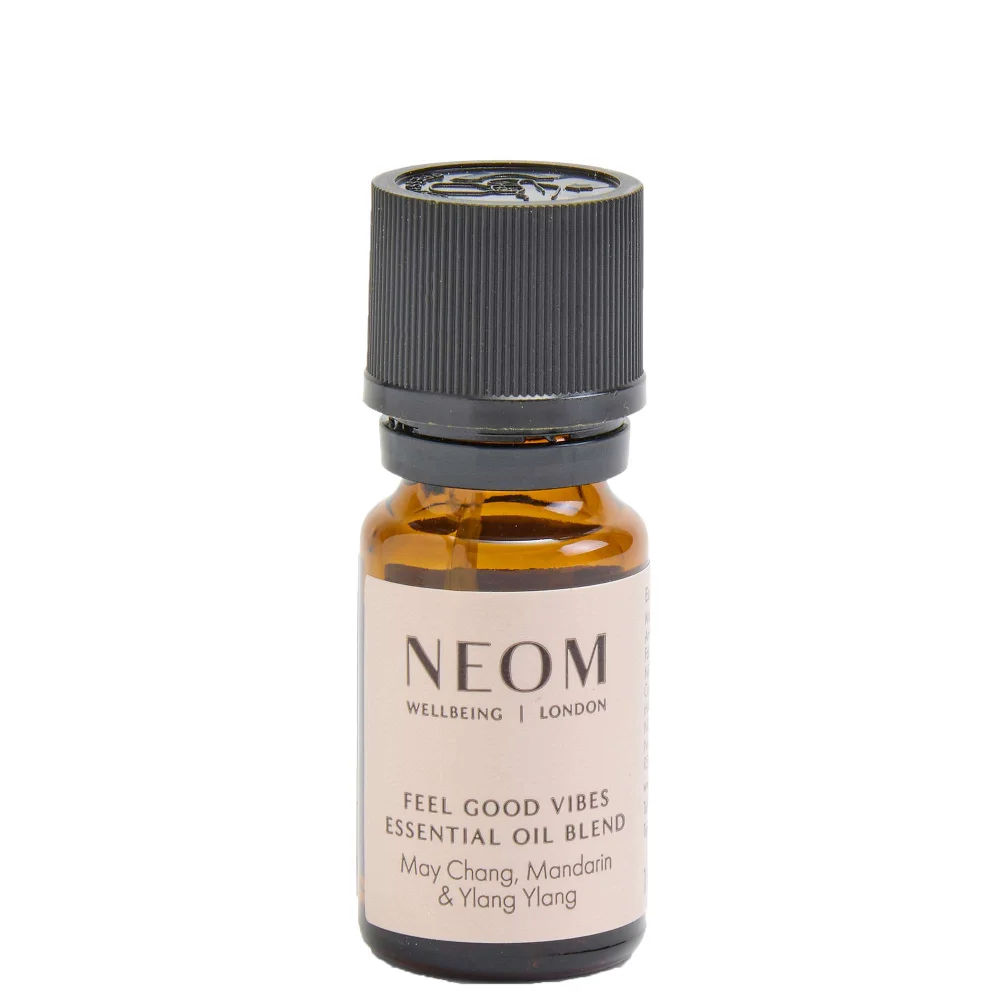 Neom Wellbeing London Scent To Make You Happy Feel Good Vibes Essential Oil Blend 10ml Image 1