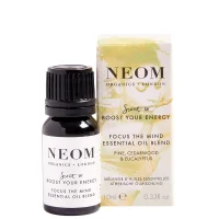 Neom Wellbeing London Scent To Boost Your Energy Focus the Mind Essential Oil Blend 10ml - undefined undefined