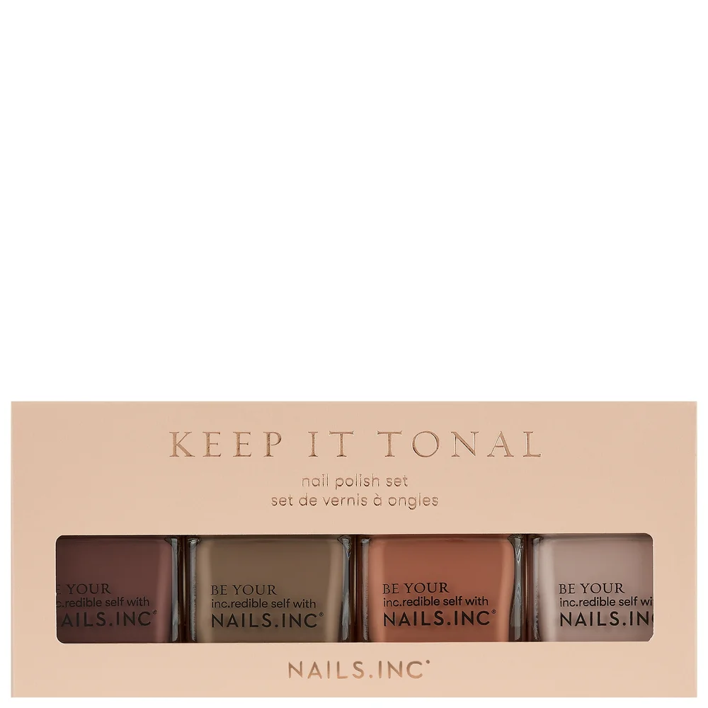 NAILS.INC Nail Polish Quad Keep It Tonal Image 1
