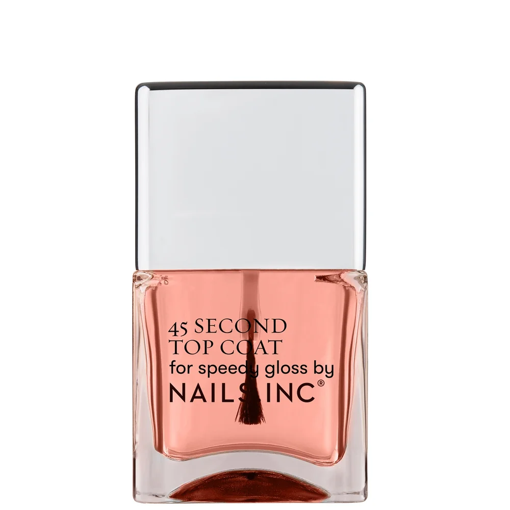 NAILS.INC 45 Second Top Coat Rapid Dry Top Coat Powered By Hardening Retinol 14ml Image 1