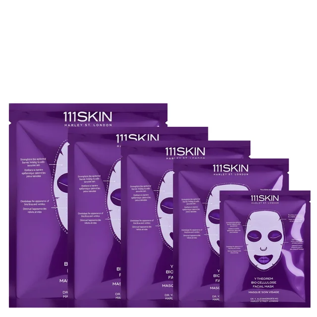 111SKIN Reparative Y Theorem Bio Cellulose Facial Mask 5 x 23ml