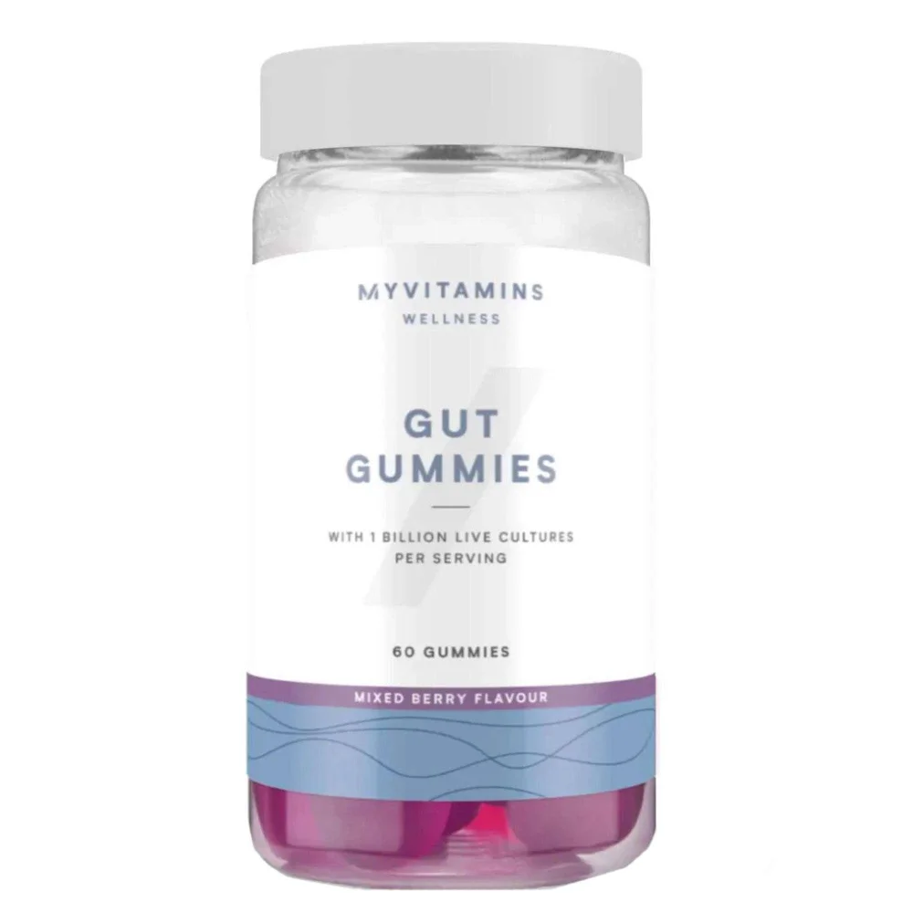 Myvitamins Gummies Gut Mixed Berry x 60 Image 1